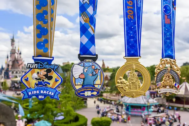Medals For Inaugural Disneyland Paris Half Marathon Revealed
