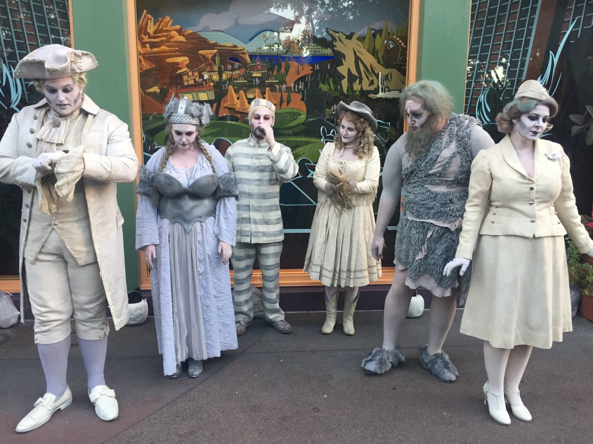 WestBeat SCAREolers Descend on Downtown Disney for Halloween Time at the Disneyland Resort