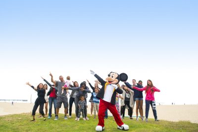 Mickey Mouse Goes Around the World for Birthday!