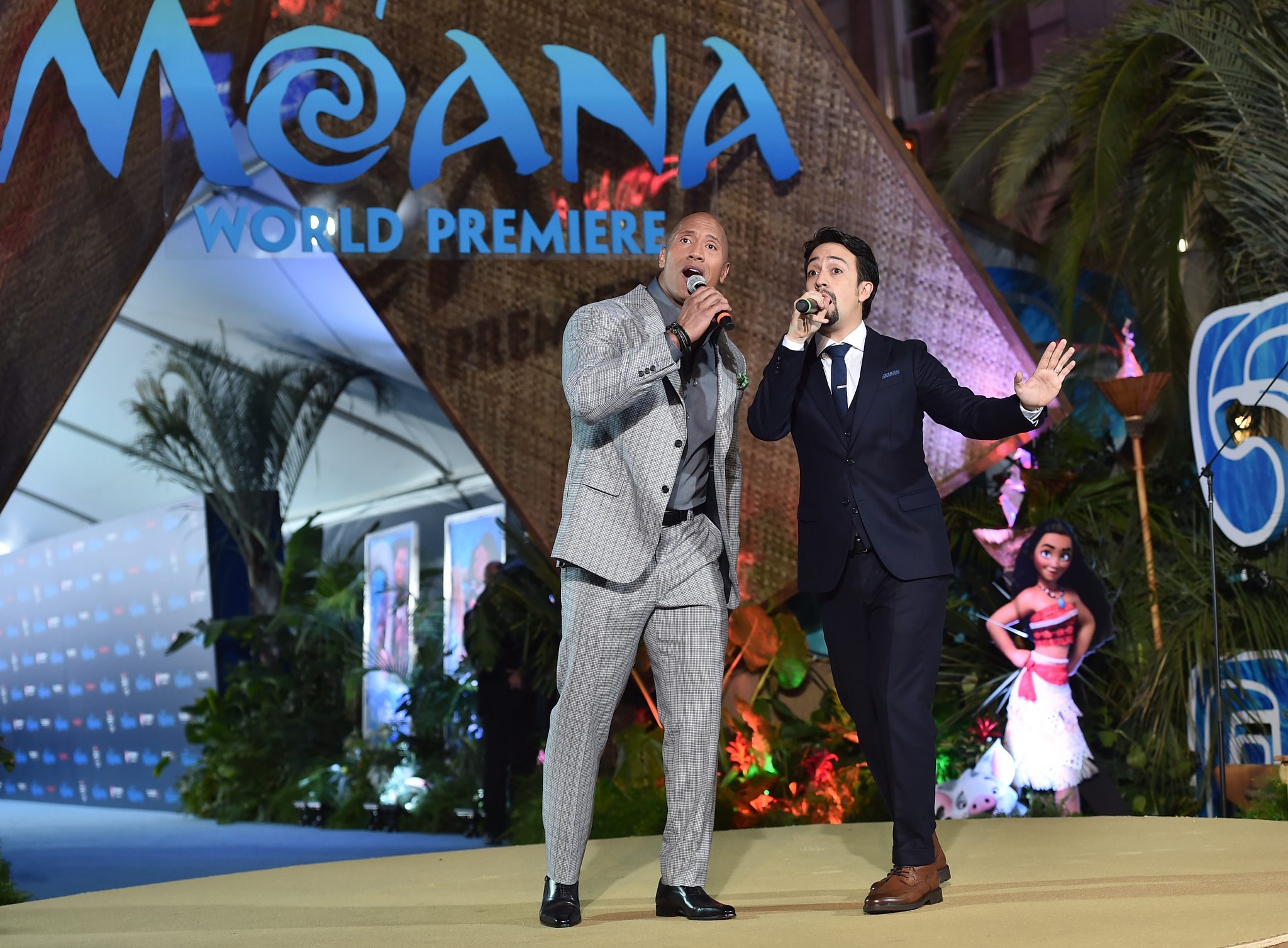 A Pictorial Look at the Moana World Premiere