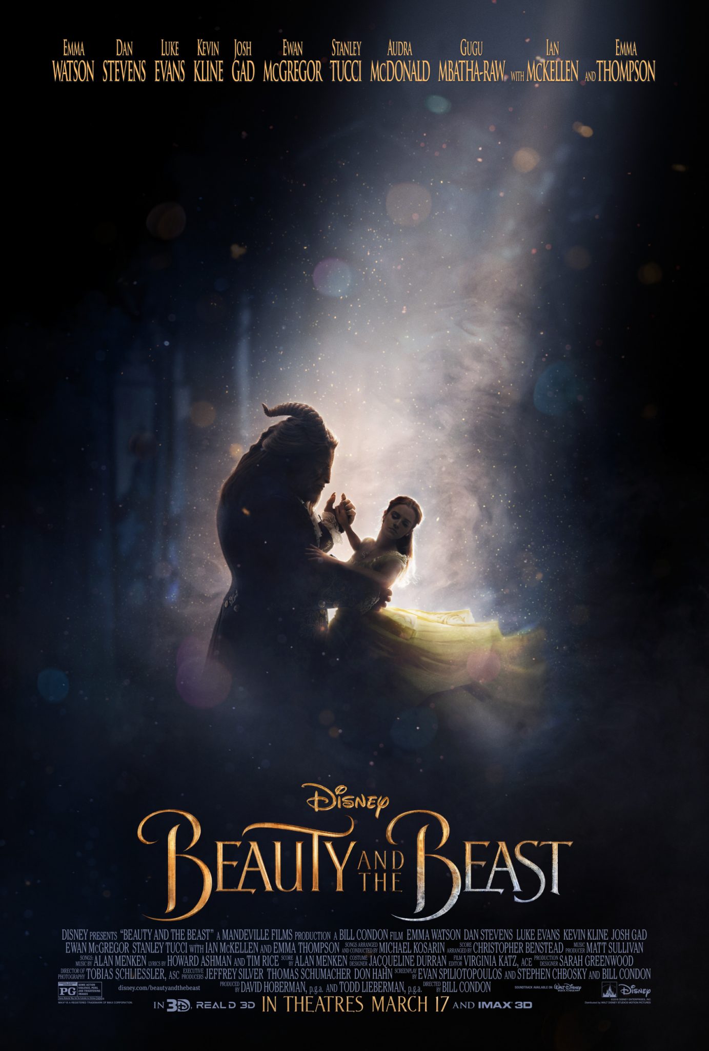 Disney Releases New Beauty and the Beast Poster