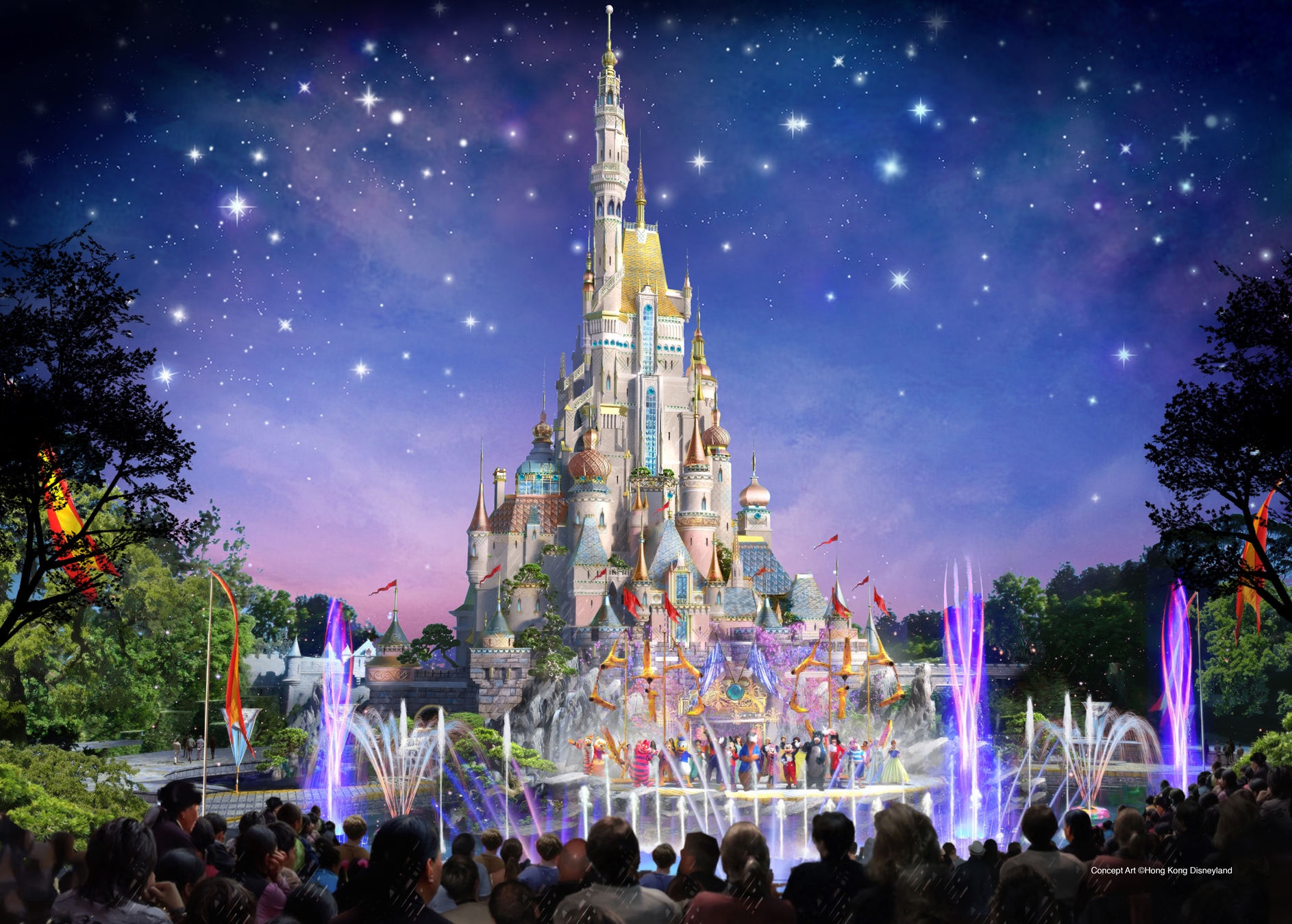Marvel Attractions, Frozen Land, & New Castle Coming to Hong Kong Disneyland