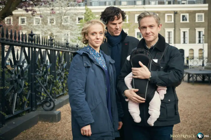 Sherlock: Series 4 Photos Show New Baby and New Villain