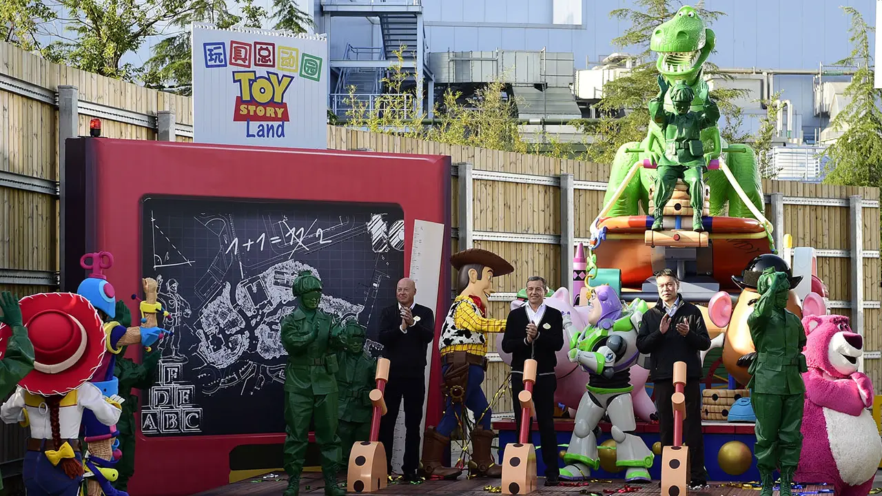 Ground is Broken on Toy Story Land for Shanghai Disneyland