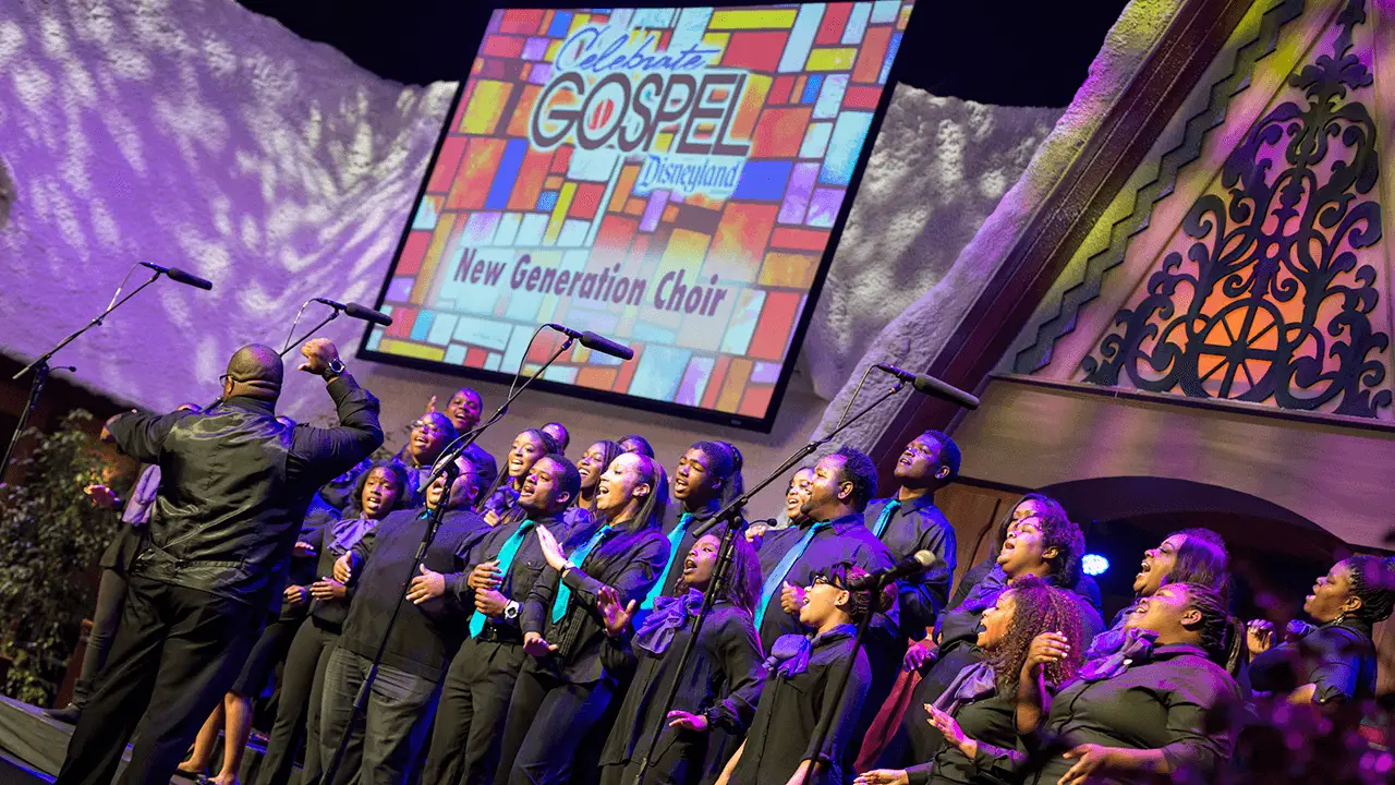 Celebrate Gospel Returns to Disneyland Resort on February 18