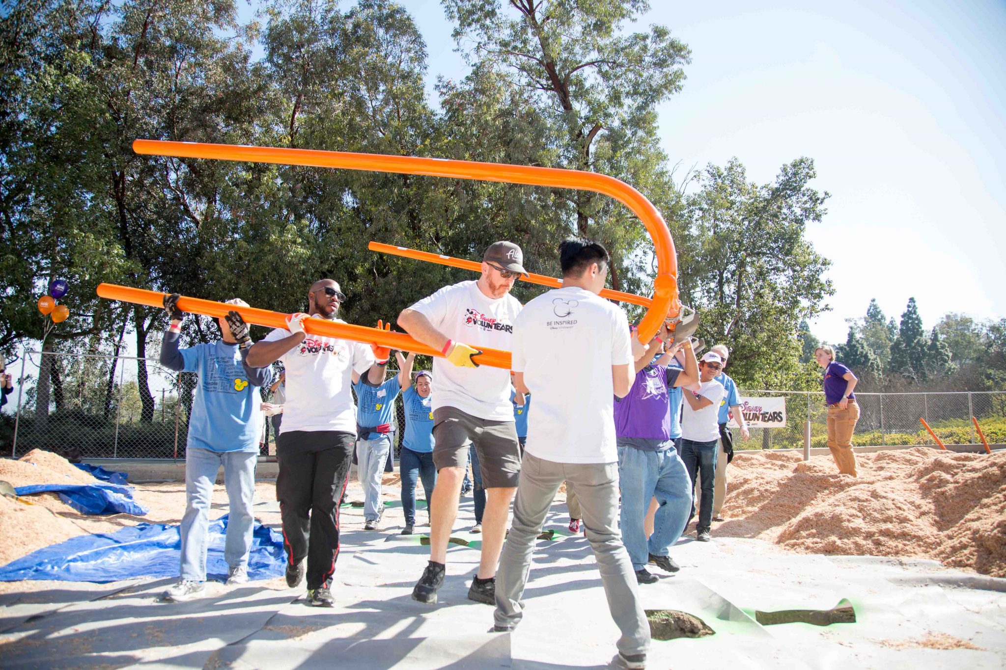 Disney and KaBOOM! Build Their Eighth Playground in Anaheim