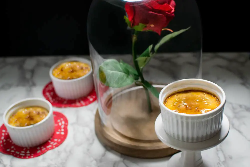 Enchanted Rose Creme Brulee: A Beauty and the Beast Inspired Recipe