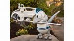 Meet ASIMO's new friend Bird at Disneyland in Tomorrowland on Autopia