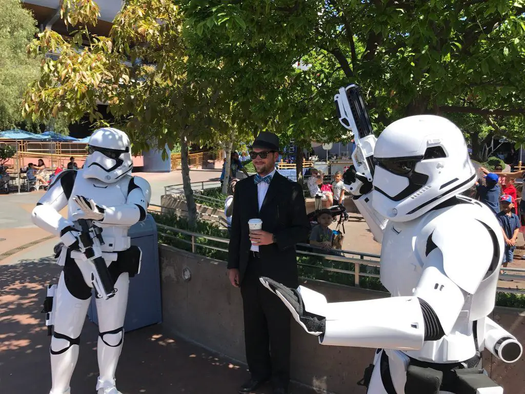Mr. DAPs gets arrested by the First Order at Disneyland