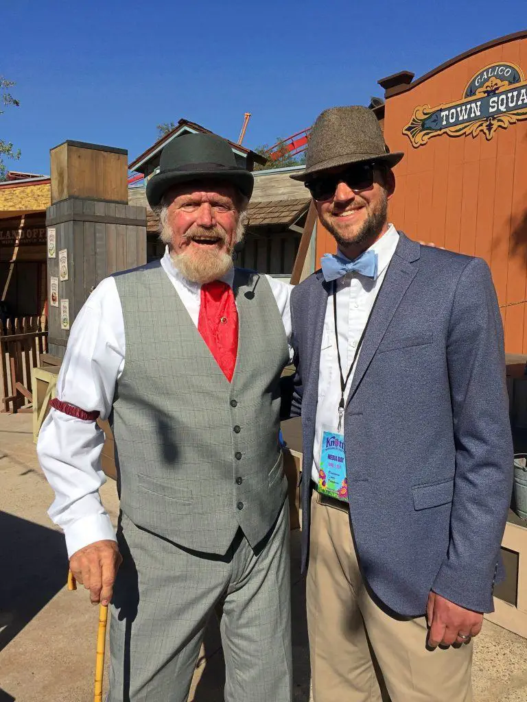 Mr. DAPs and Pie Eating Contest Judge - Knott's Berry Farm Boysenberry Festival