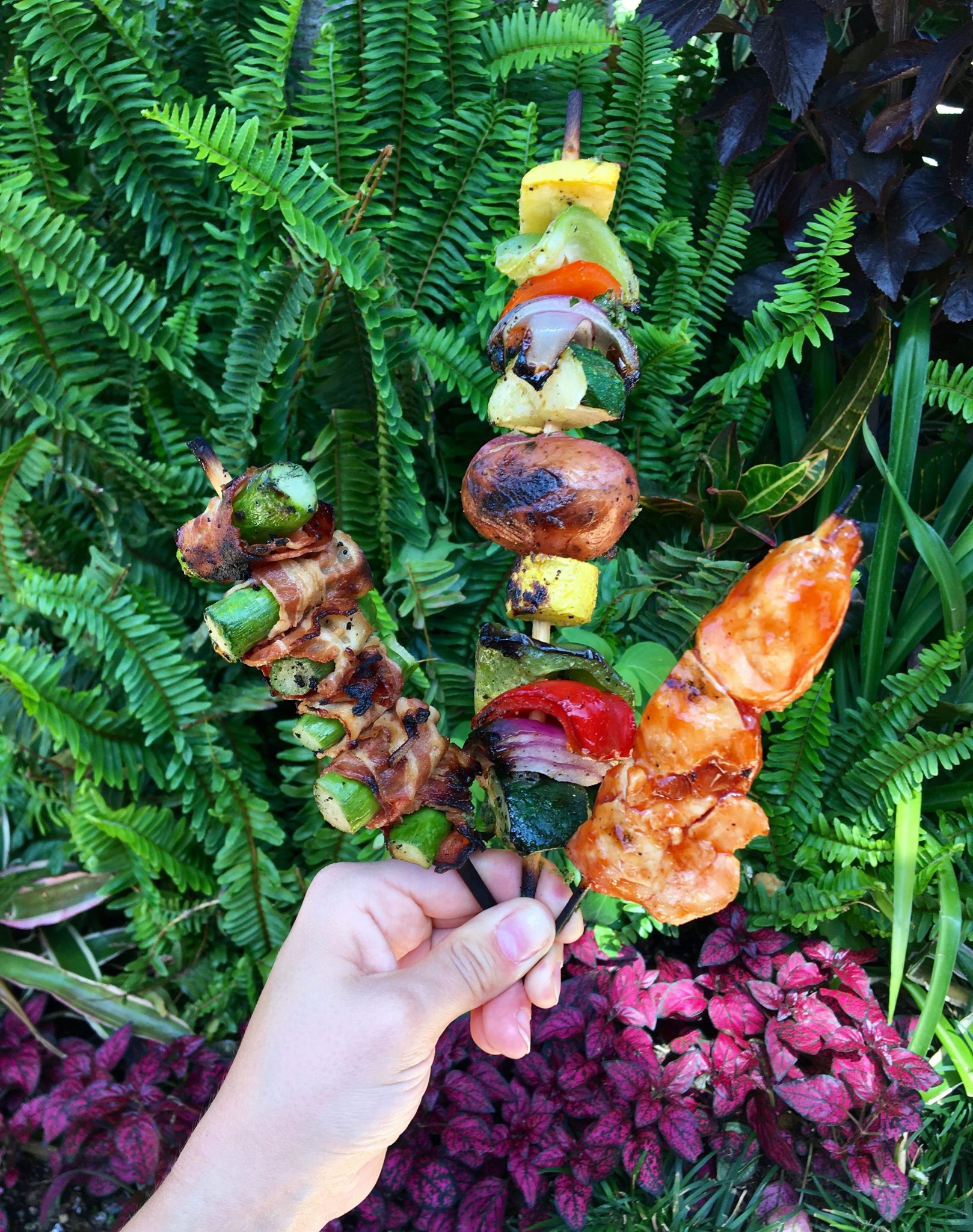 Bengal Barbecue at Disneyland Park Offers Delicious Outback Vegetable Skewers