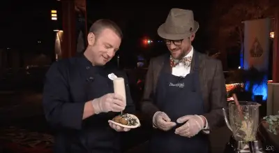 Mr. DAPs Learns to Make Falafels for Summer of Heroes at Disneyland Resort