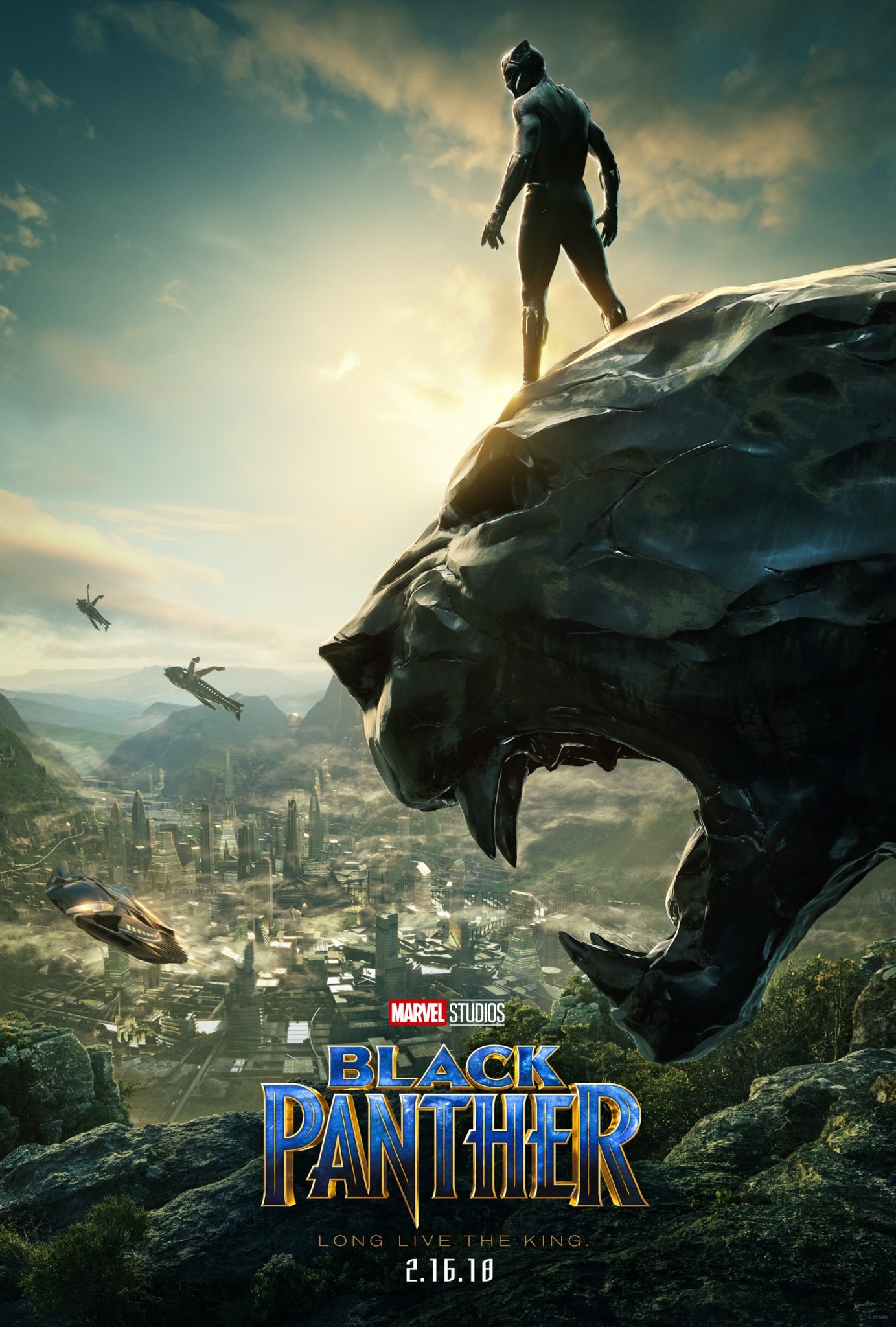 Marvel Reveals Poster for Black Panther at San Diego Comic-Con!