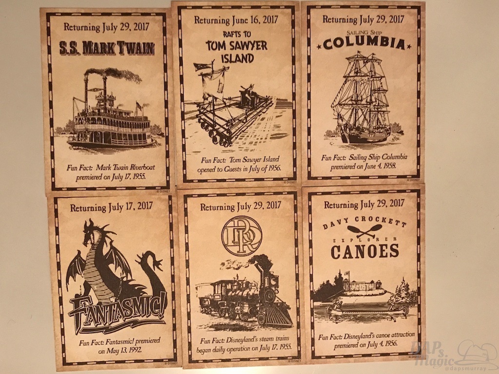 Collector Cards & More Rivers of America Construction – Disneyland Update & Sundays With DAPs