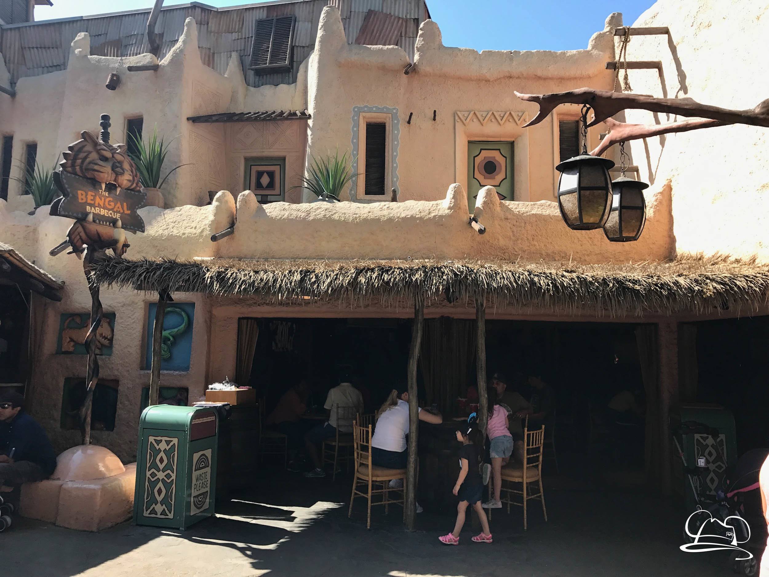 New Bengal Barbecue Seating and Stroller Parking Comes to Disneyland’s Adventureland!
