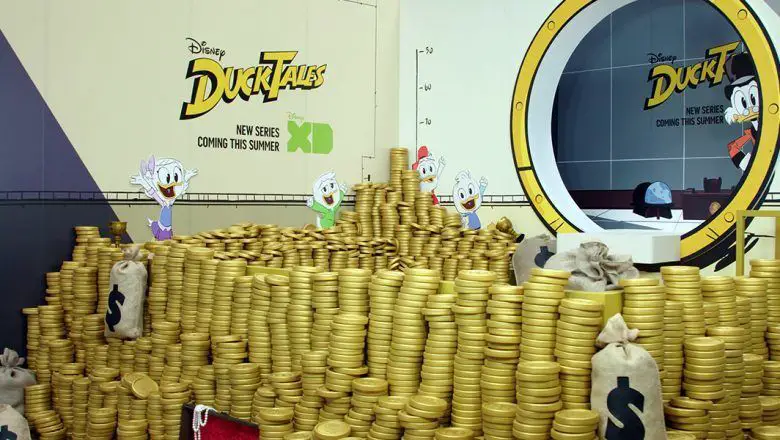 DuckTales Money Bin at D23 Expo