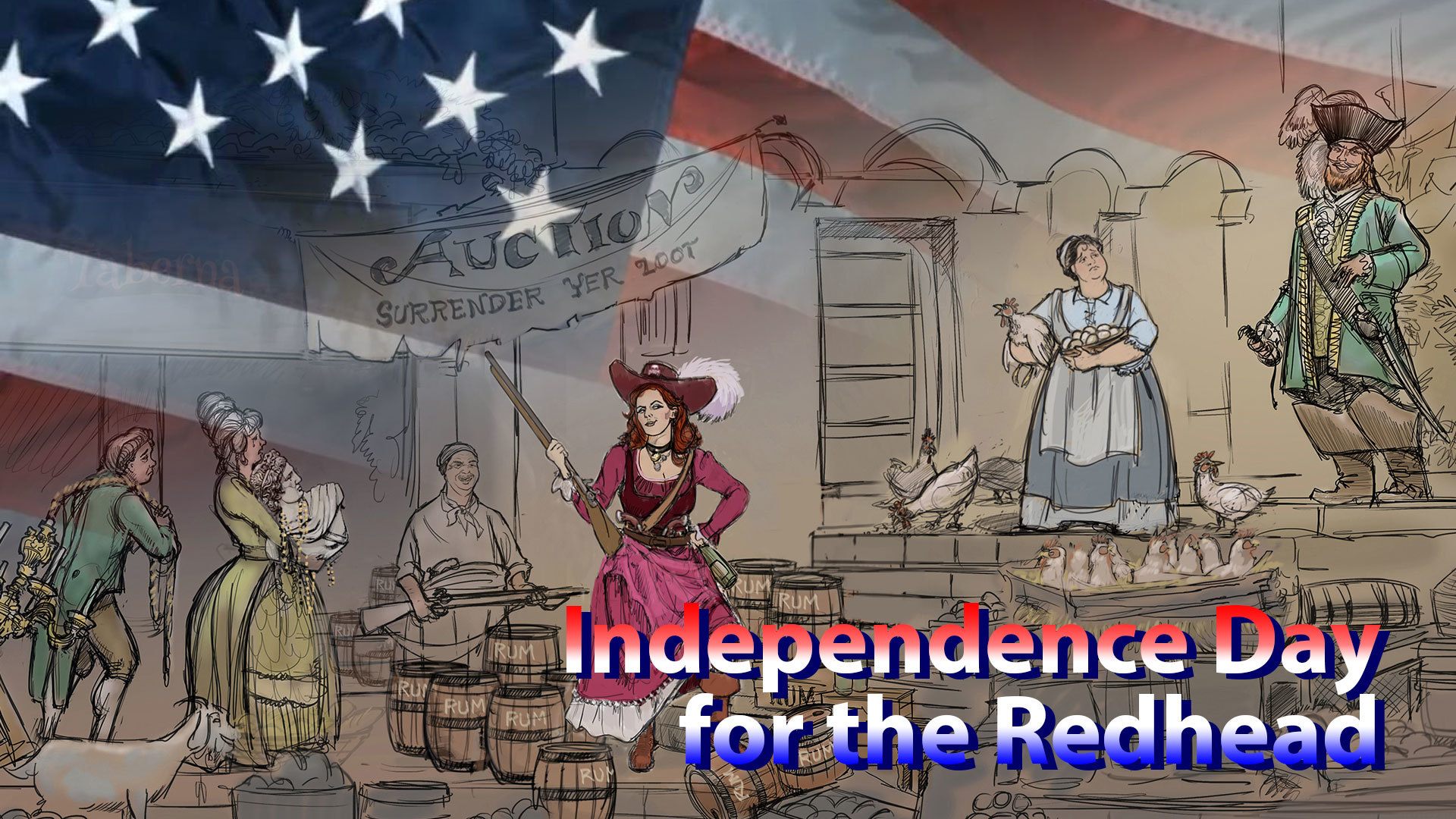 Independence Day for the Redhead – Geeks Corner – Episode 640