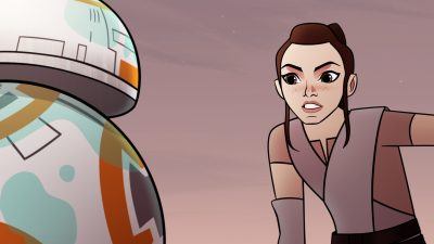 Rey is Back in Star Wars: Forces of Destiny Episode Sands of Jakku