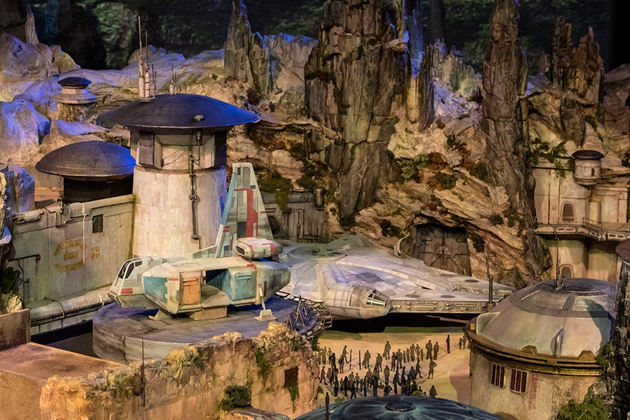 Star Wars Themed Land Model Unveiled at D23 Expo