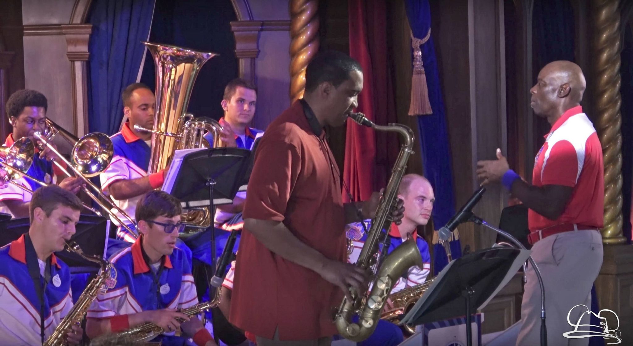 Javon Jackson Performs With the Disneyland Resort 2017 All-American College Band