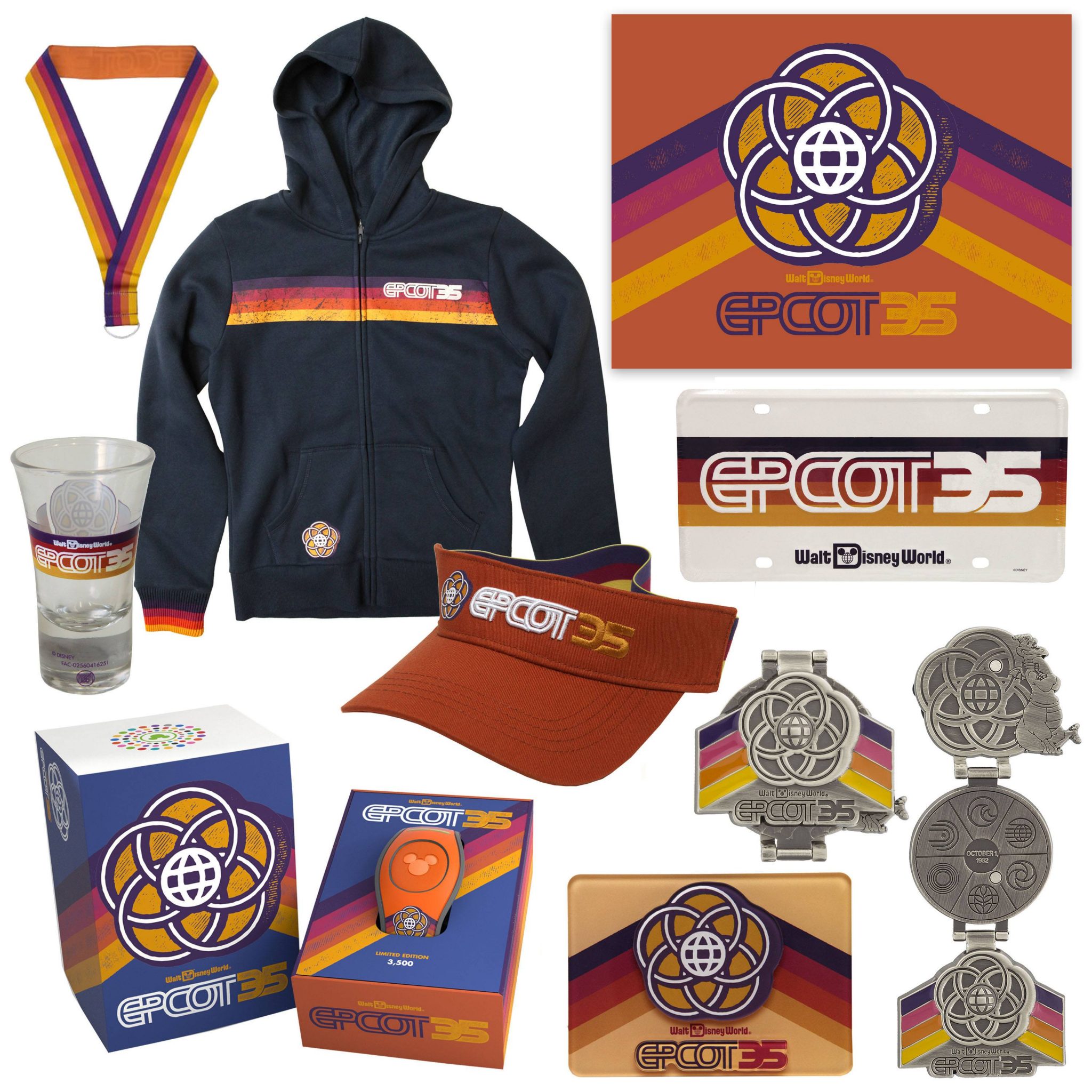 Epcot 35th Anniversary Merchandise