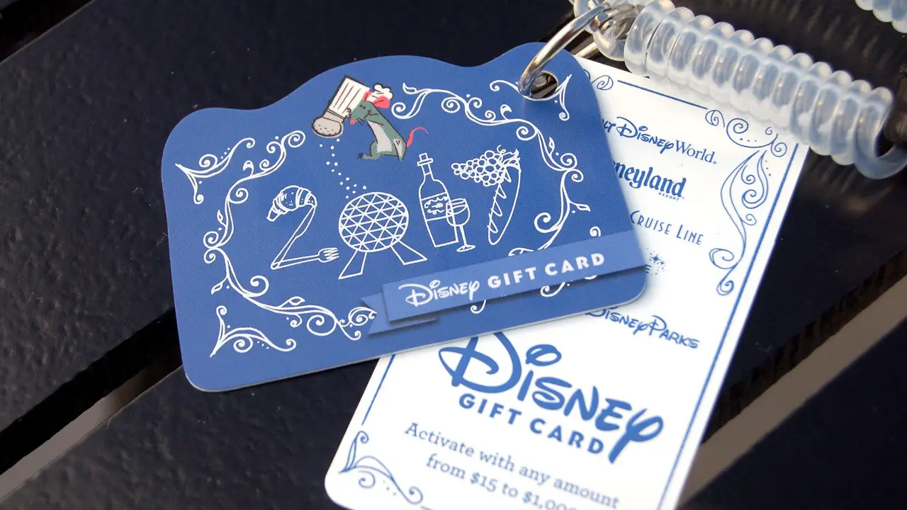 New Disney Gift Cards for the 2017 Epcot International Food & Wine Festival