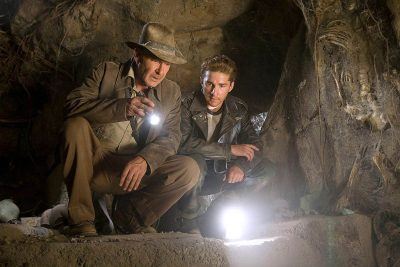 Shia LeBeouf, Harrison Ford, Indiana Jones
