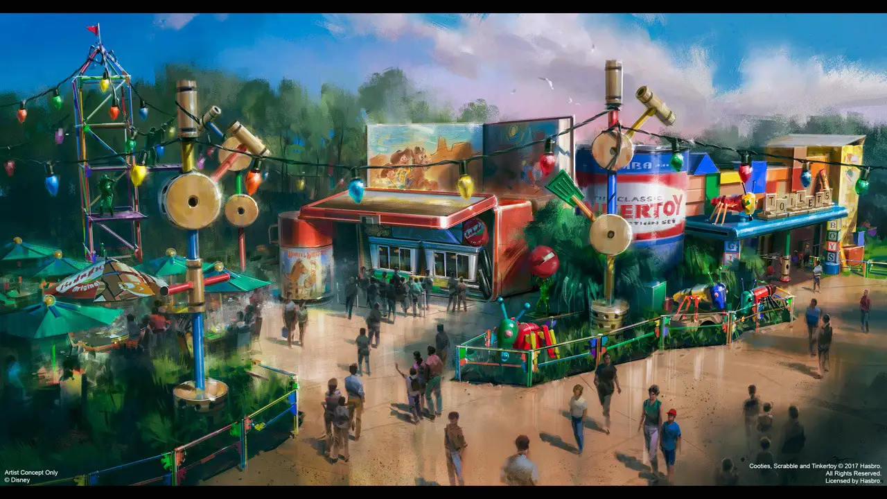 Sneak Peek at Toy Story Land Eatery – Woody’s Lunch Box