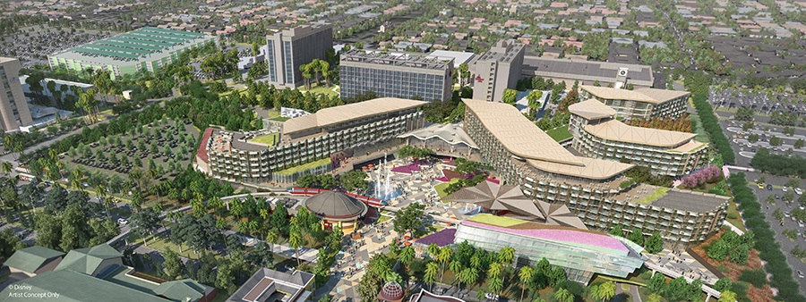 Concept Art Unveiled for New Disneyland Hotel Opening in 2021