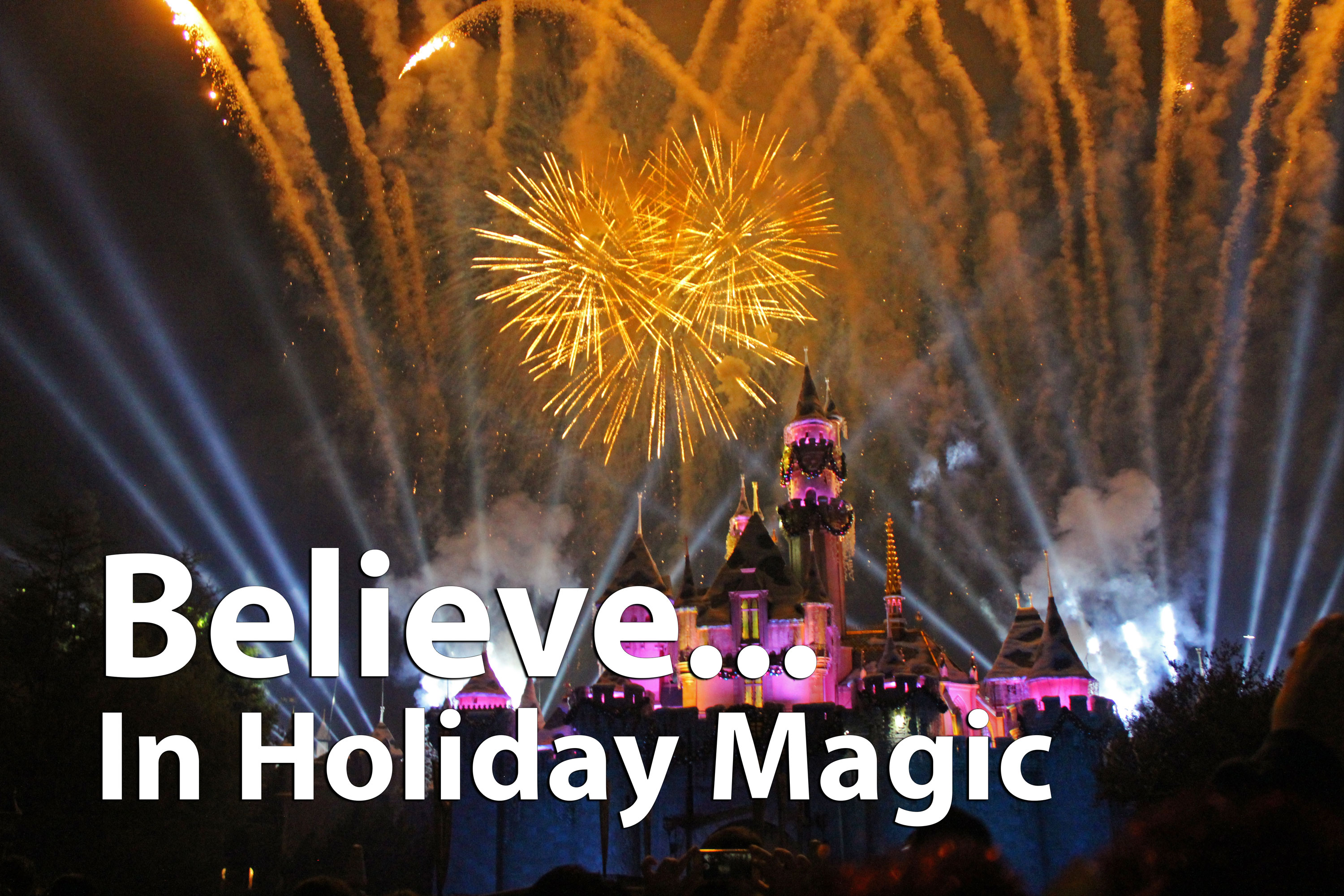 Believe… in Holiday Magic Brings Magic and Snow to the Skies of Disneyland