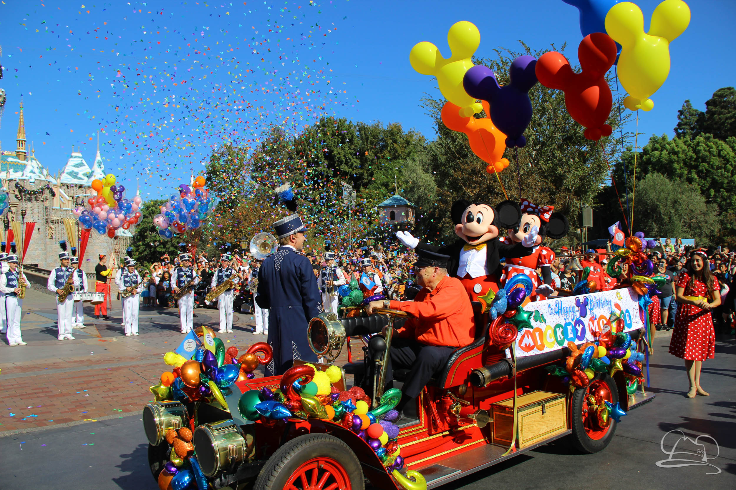 Disneyland Gives Mickey Mouse a Birthday Surprise