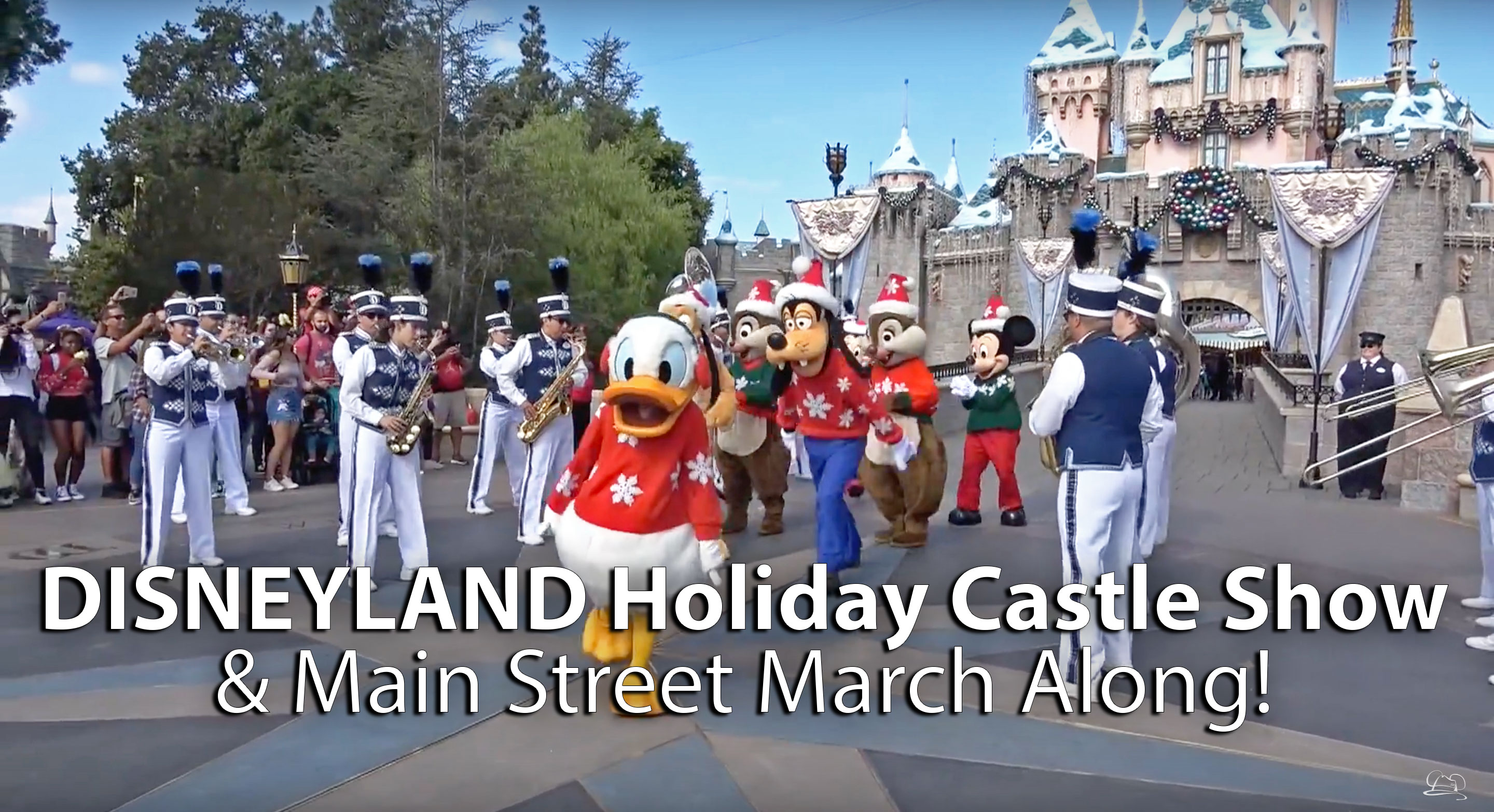 Castle Show and Main Street March Along Takes on Holiday Flair
