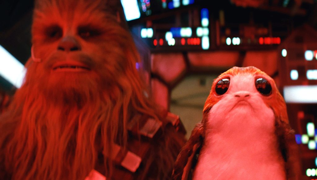 Chewbacca - Porg - Star Wars: The Last Jedi