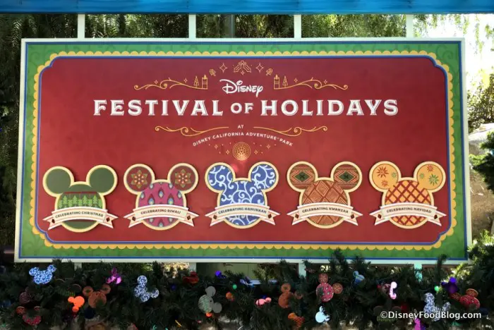 Taste the Holidays At Disney California Adventure’s Festival of Holidays