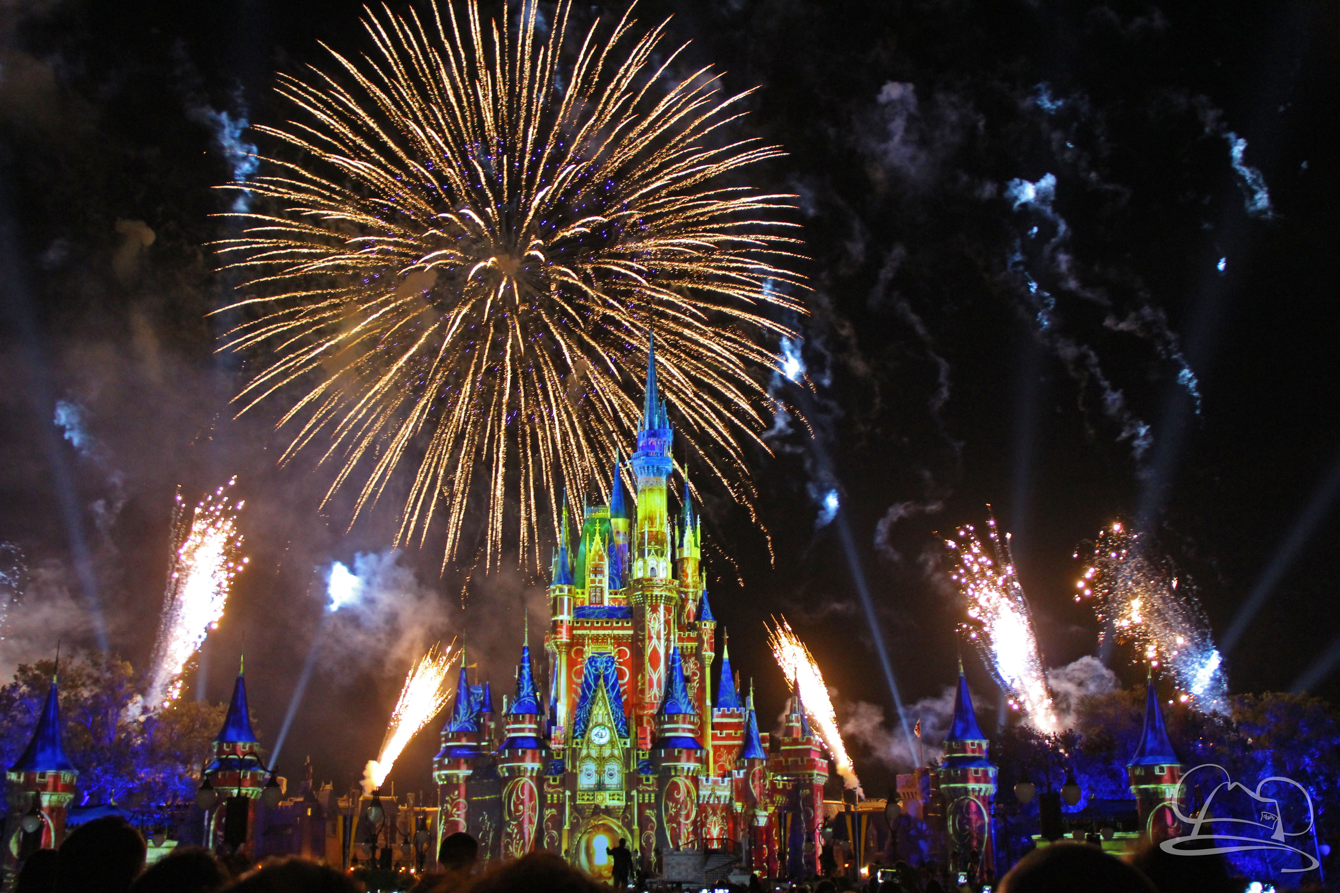 Happily Ever After Fireworks at the Magic Kingdom in the Walt Disney World Resort