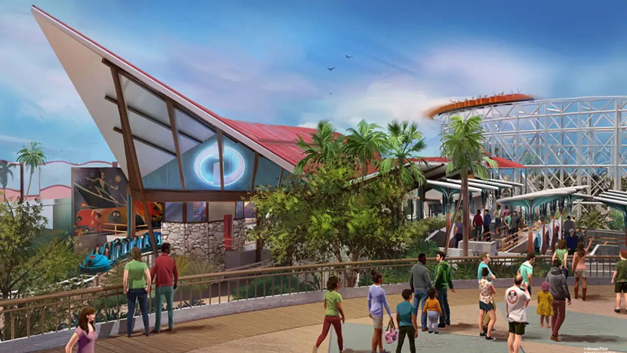 An Inside Peek at the New “Incredicoaster” Coming to Disney California Adventure in 2018