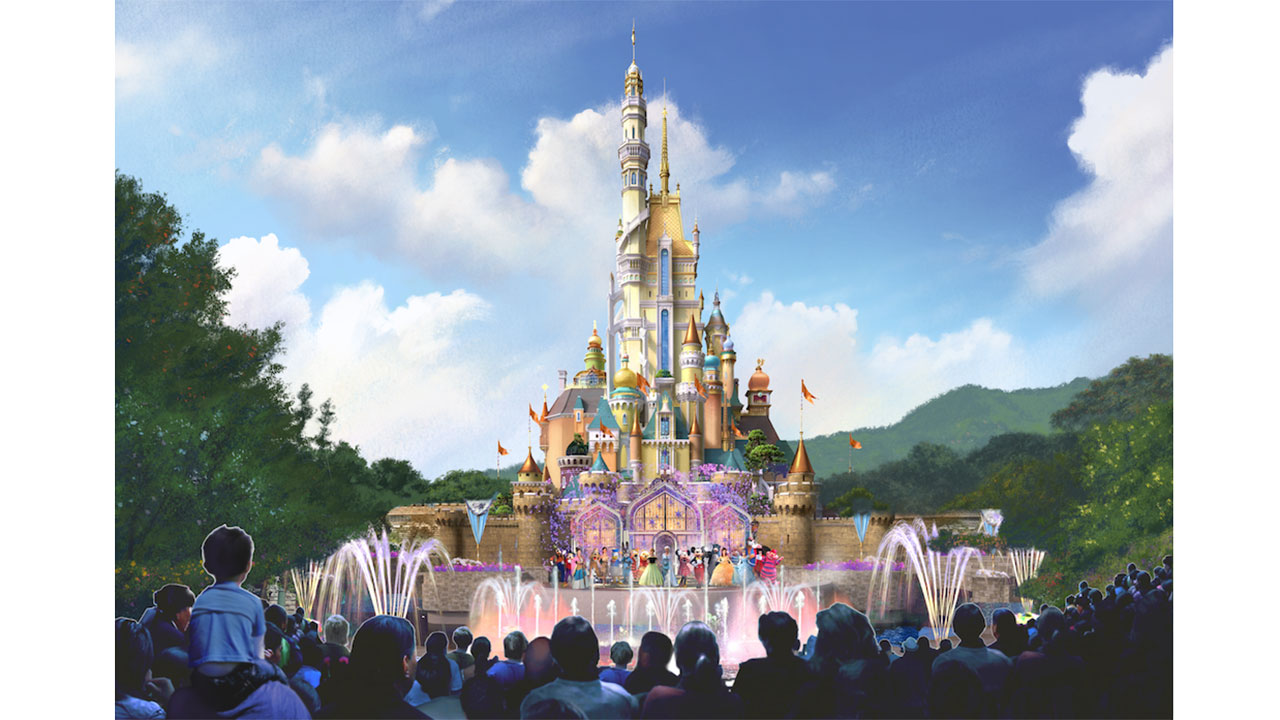 Disney Announces Hong Kong Disneyland Castle Transformation Details