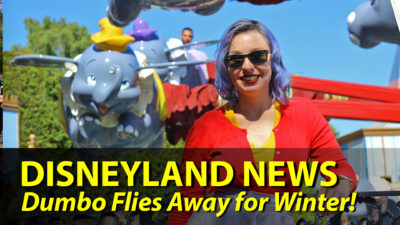 Dumbo Takes Extended Flight While Disneyland Extends Queue