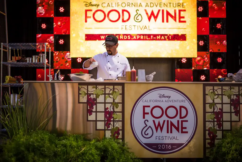 Disney California Adventure Food & Wine Festival Events Reservations Open to Guests