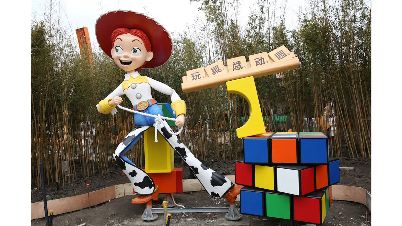 Woody and Jessie Find New Home in Disney·Pixar Toy Story Land at Shanghai Disneyland