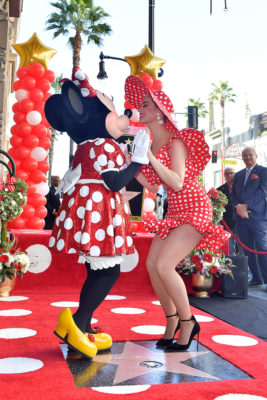 Minnie Mouse Receives Star on Hollywood Walk of Fame