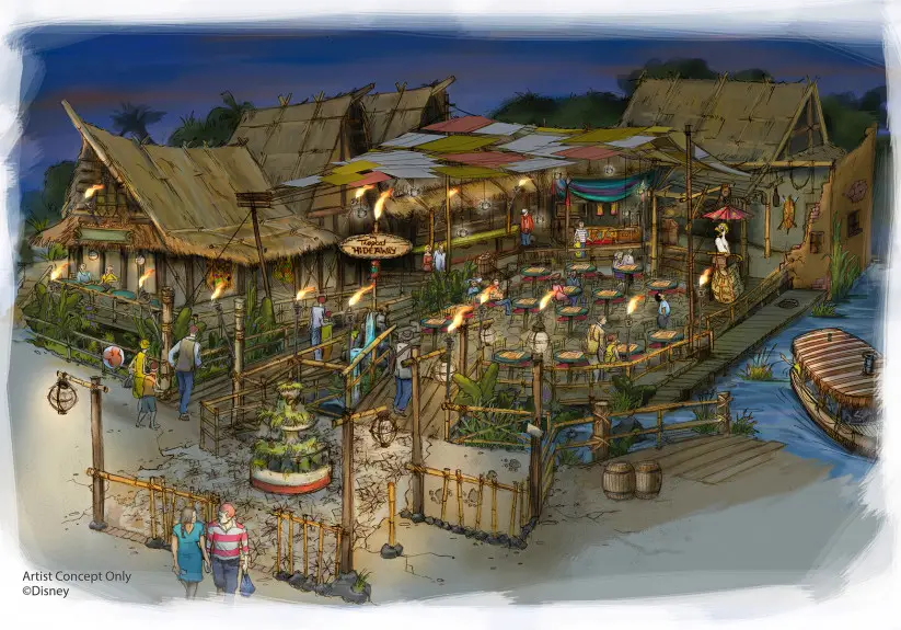 Aladdin’s Oasis Converting Into a Tropical Hideaway for Guests in the Disneyland Resort