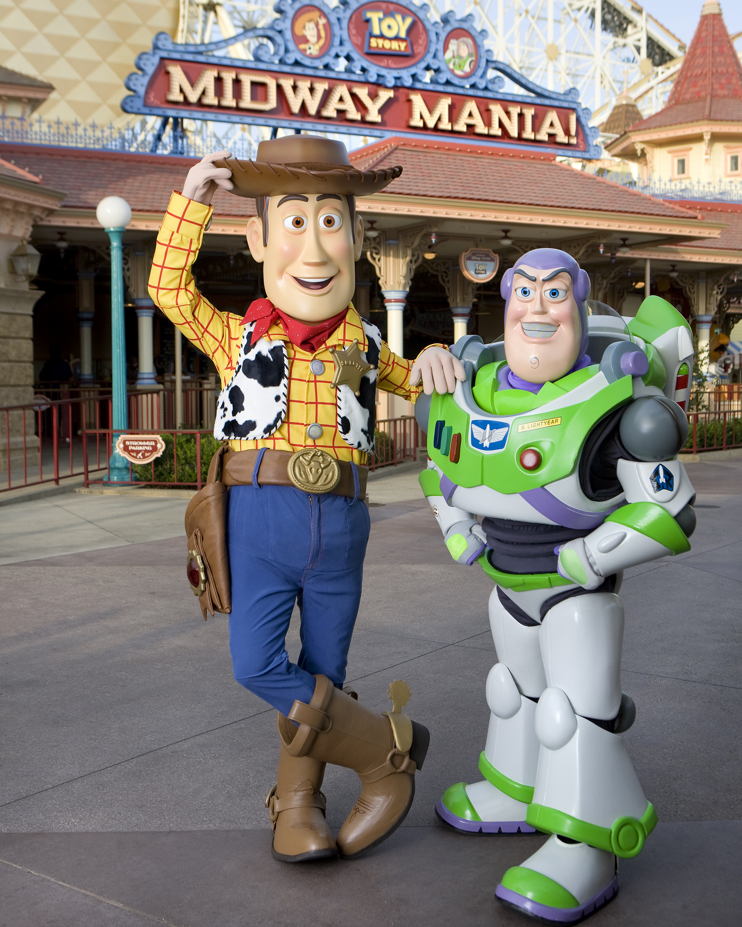 Buzz Lightyear & Woody at Toy Story Mania – DAPS MAGIC