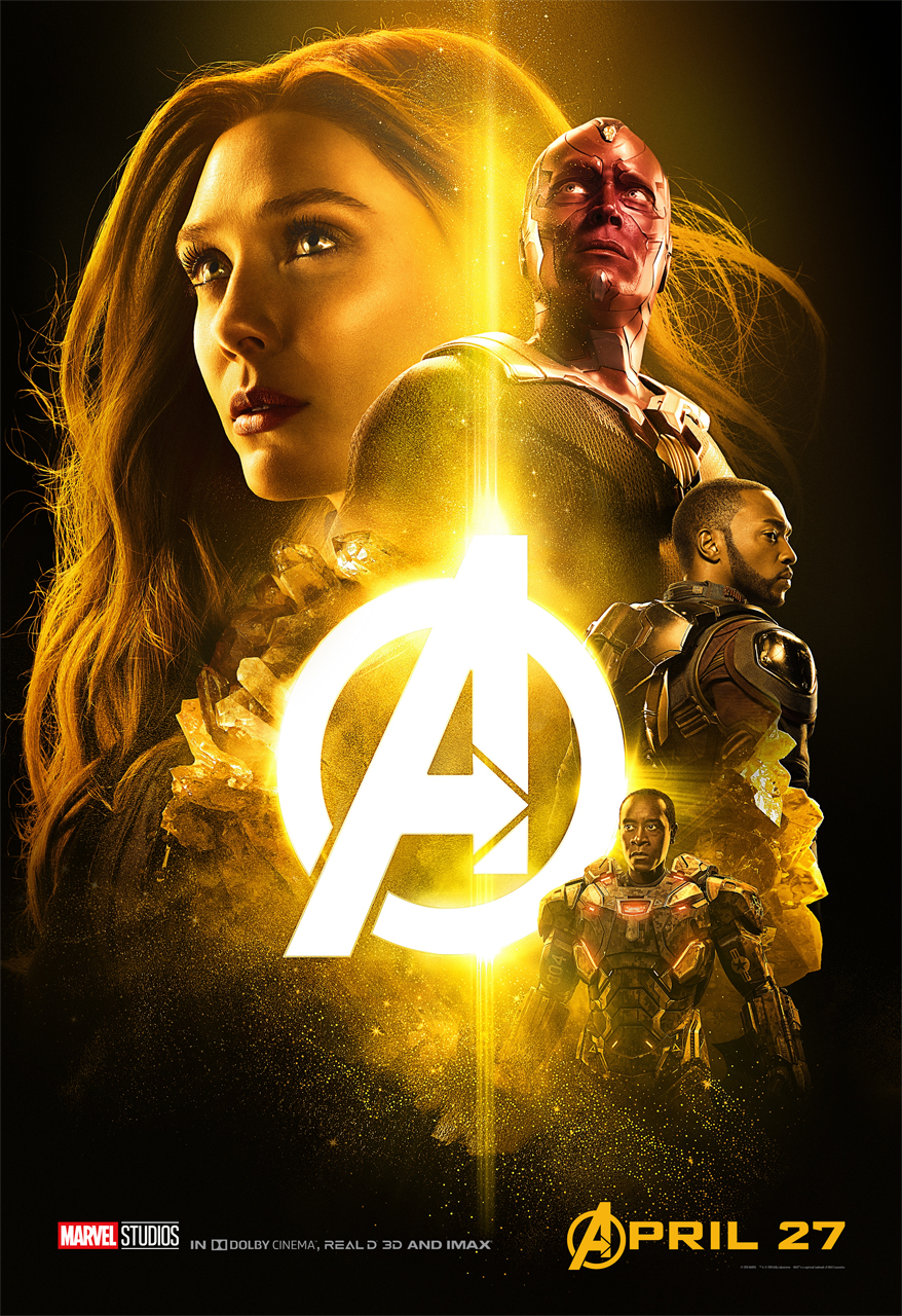 Avengers: Infinity War Team Scarlet Witch Poster