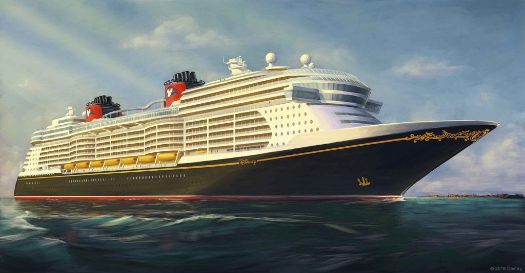 Disney Cruise Line Ship Rendering