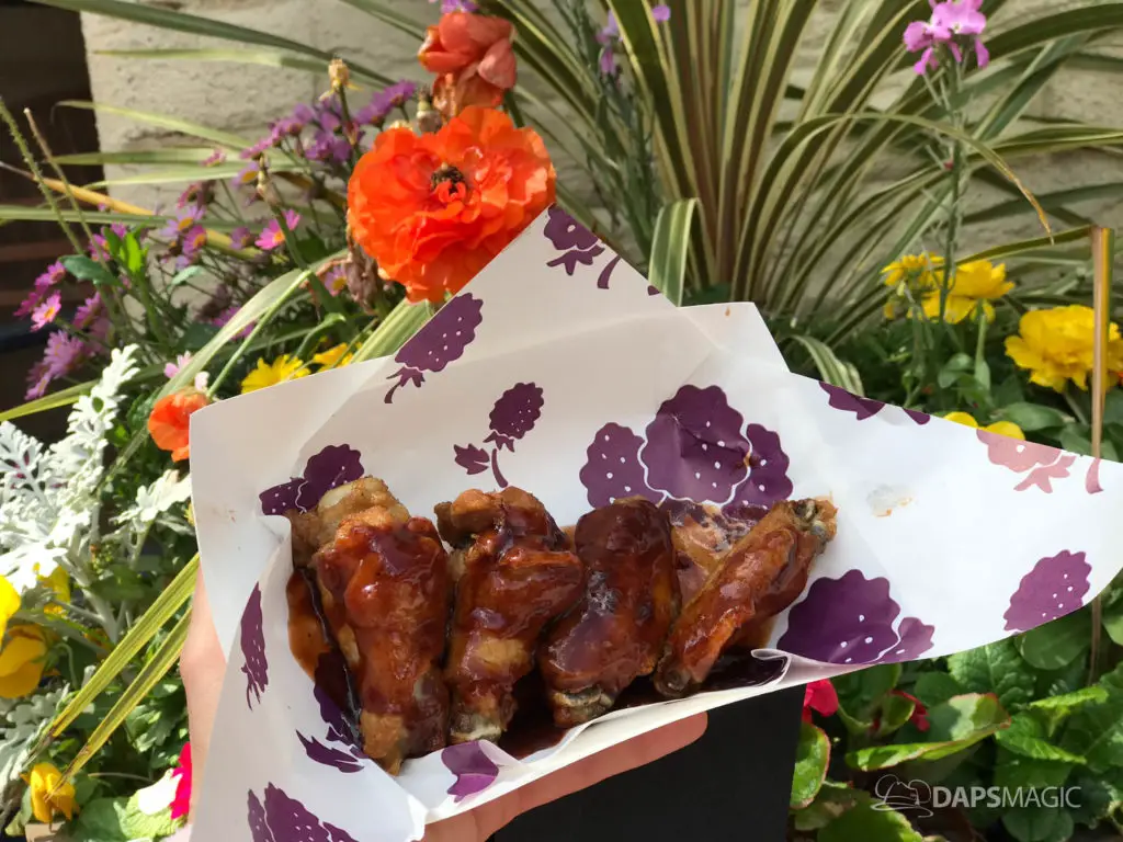 Knott's Berry Farm Boysenberry Festival - Boysenberry Chicken Wings