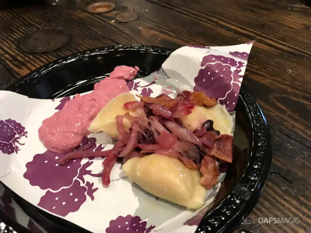 Knott's Berry Farm Boysenberry Festival - Boysenberry Pierogies