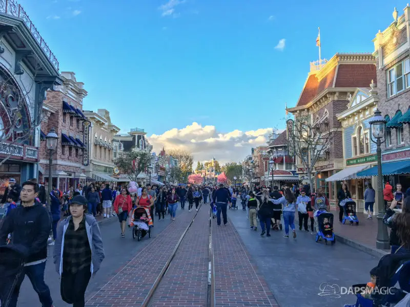 Walls Come Down on Main Street, USA at Disneyland Unveiling New Tracks