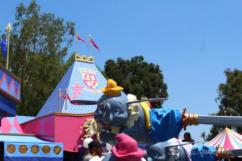 Dumbo Reopens at Disneyland Resort with New Queue!