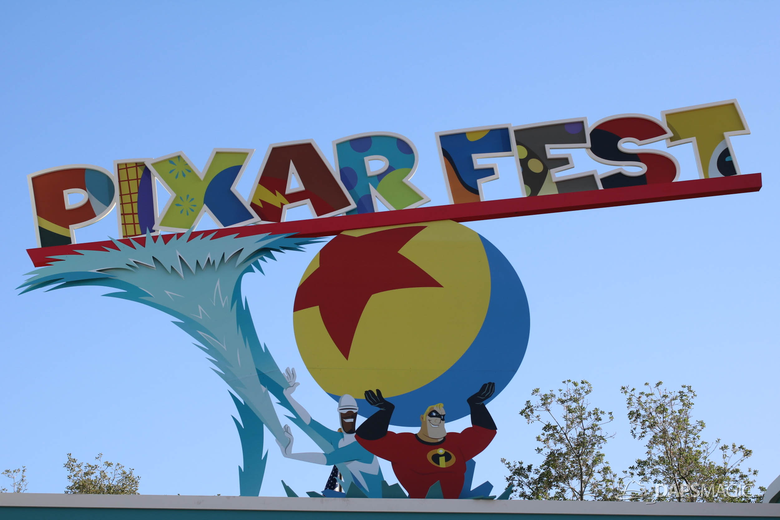 Pixar Fest Decorations Arrive at Disneyland Resort